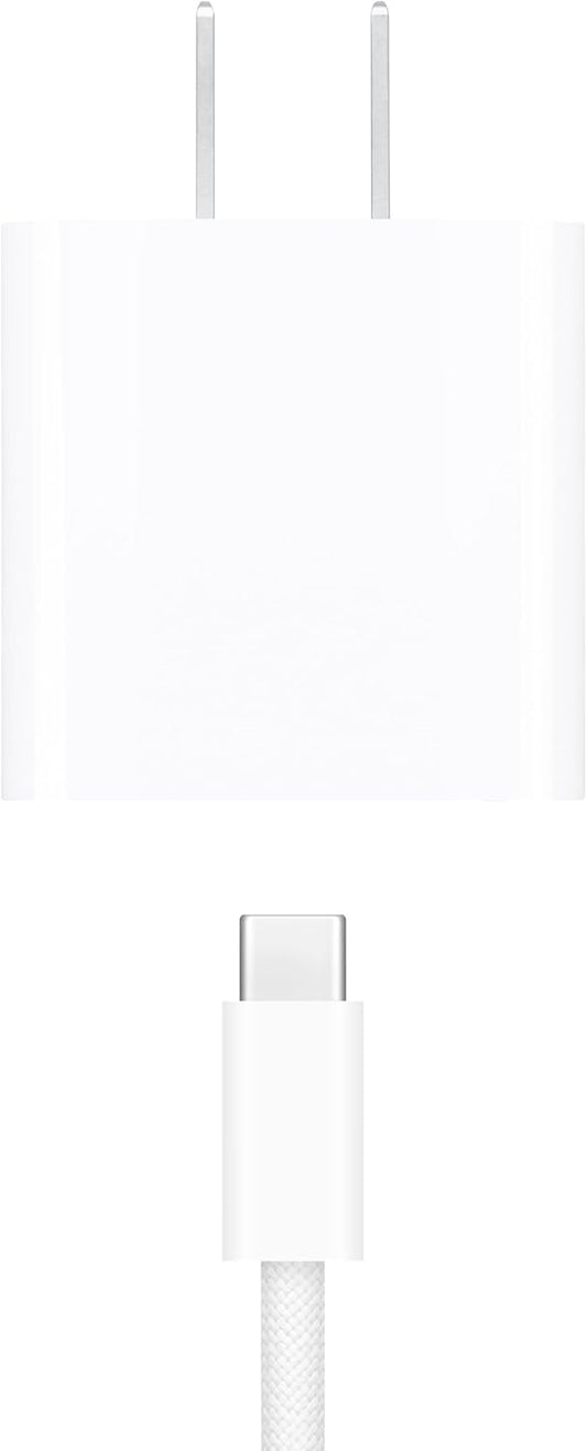 Apple 20W USB-C Compact Power Adapter: Fast and Convenient Charging, Type C Wall Charger - Rayz Mart