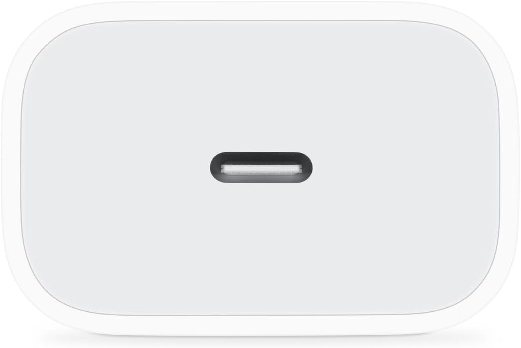 Apple 20W USB-C compact power adapter for iPhone, iPad, AirPods fast charging