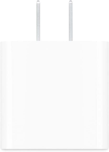 Apple 20W USB-C compact power adapter for iPhone, iPad, AirPods fast charging