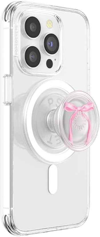 PopSockets Phone Grip with Expanding Kickstand, Adhesive Grip, Cute PopSockets - Blanc Fresh