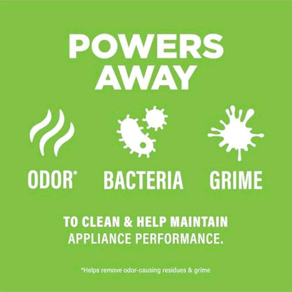 Affresh Washing Machine Cleaner, Helps Power Away Odor Causing Bacteria & Grime Deep Inside Pump, Valve & Hoses, 6 Time Release Tablets, 6 Month Supply
