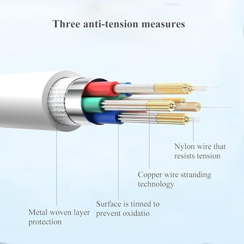 carplay cable for iphone 17 15 16 air pro max usb a to usb c car charger cord