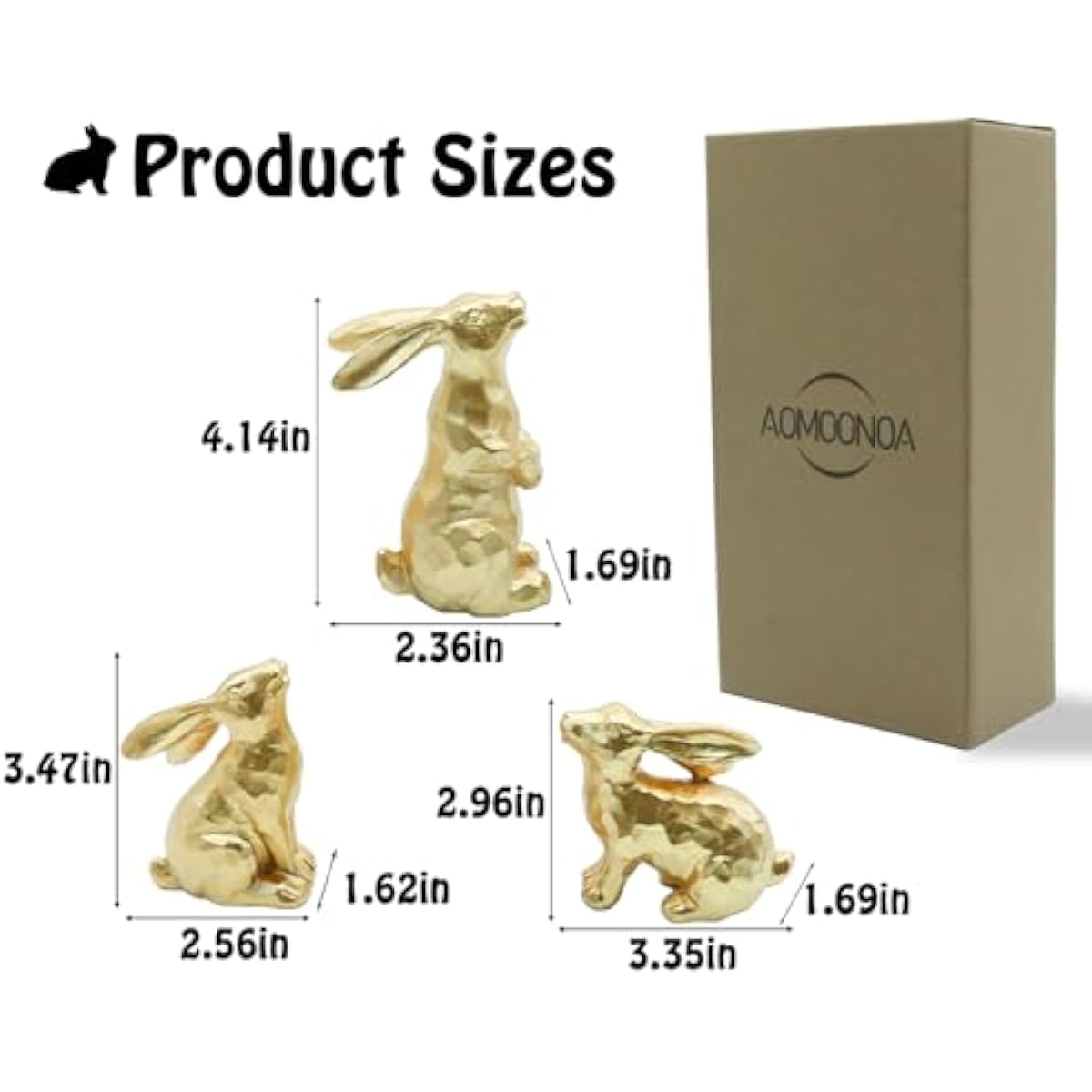 resin-gold-bunny-decor-rabbit-figurines-small-easter-bunny-set-of-3-antique-gold-collection