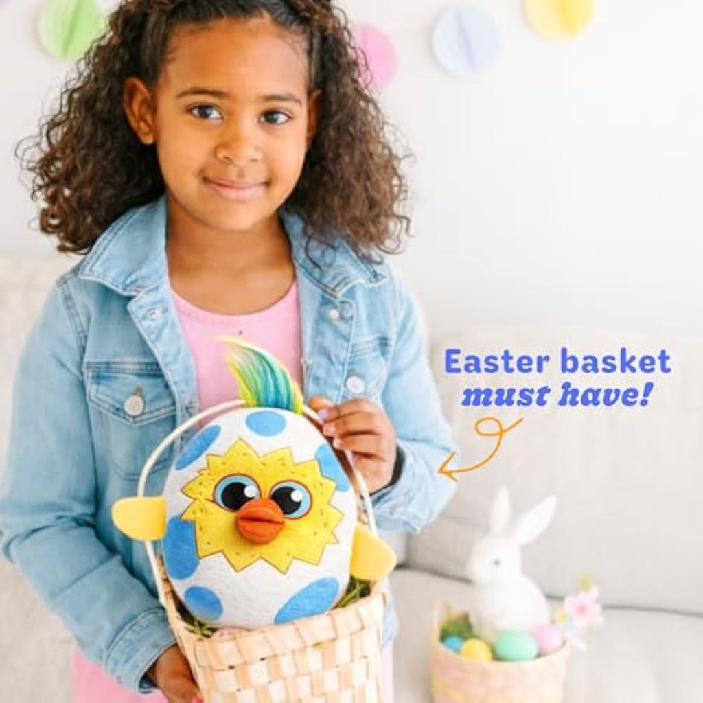 Move2Play Easter Egg Toss Kids Game for ages 3-8, indoor/outdoor hilarious fun toy for toddlers, boys and girls