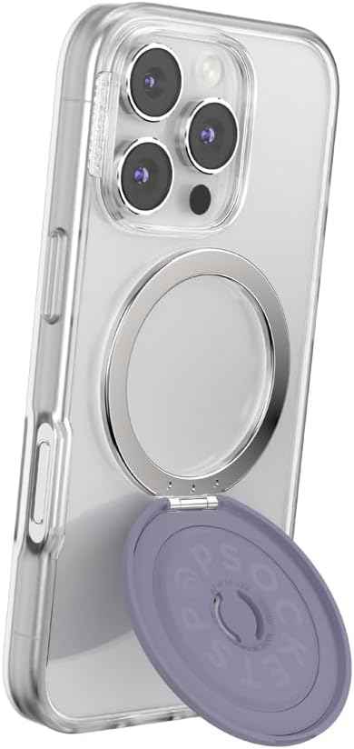PopSockets Phone Grip with Expanding Kickstand, Adhesive Grip, Cute PopSockets - Blanc Fresh