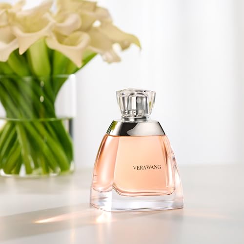 Vera Wang 3.4 fl oz Eau de Parfum for Women, Delicate Floral Scent with Iris, Lilies, and Sandalwood Notes