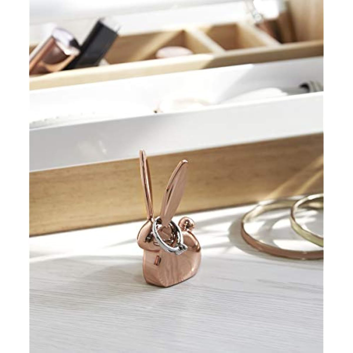 Umbra ANIGRAM BUNNY RING HLDR COPPER