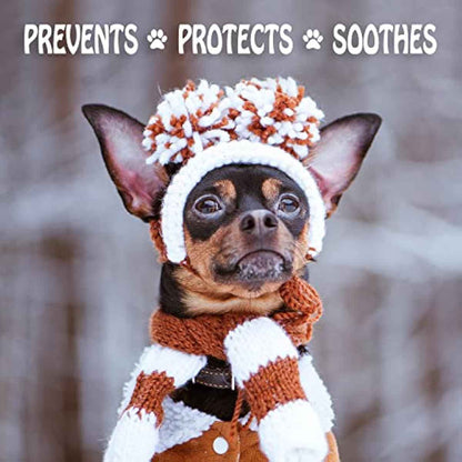 Musher's Secret 60g dog paw wax with vitamin E for cracked paws protection and healing