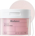 Biodance collagen gel toner pads for sensitive skin, pore minimizer with collagen water and low molecular collagen