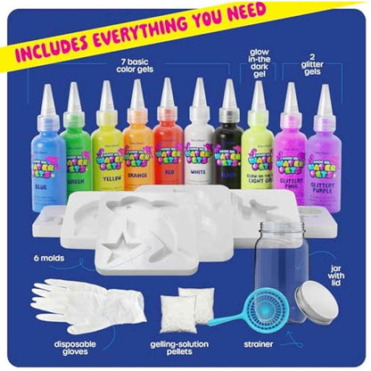 Dan&Darci Aqua Fairy Water Gel Kit for Kids - Magic Elf Toy Kits - Waters Pets - DIY Squishy Maker Set - Craft for Kids - Make Your Own Squishies Toys Crafts for Boys & Girls