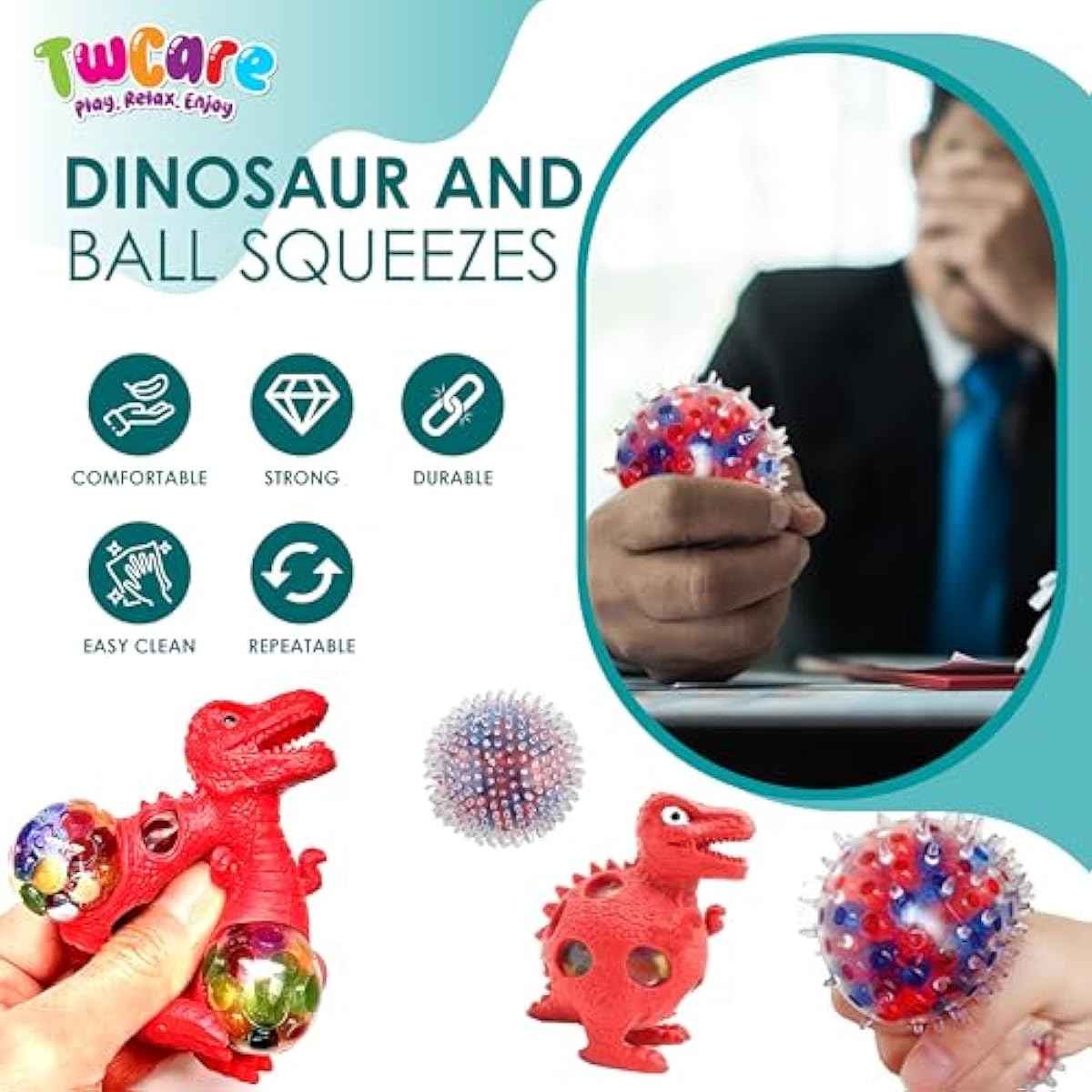 120 Pcs Fidget Toys Pack, Pop Sensory Party Favors Set Gifts for Kids Adults Boy Girl Stocking Stuffers Autistic Bulk Goodie Bag Filler Treasure Box Classroom Prizes School