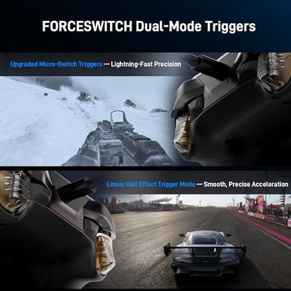 FLYDIGI VADER 5S Wired Controller for Xbox Series X|S, Xbox One, Windows 10/11, FORCEFLEX Adjustable Tension Joysticks, FORCESWITCH Triggers, 6 Remappable Buttons, 3.5mm Audio Jack