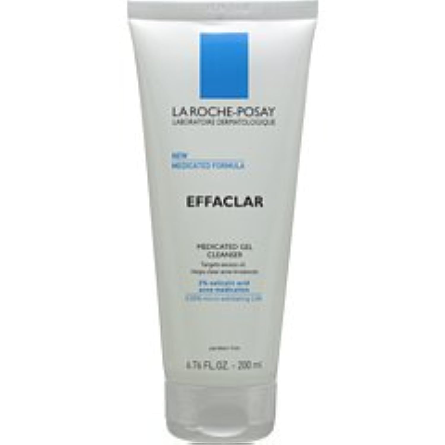 la roche posay effaclar medicated gel cleanser, 2% salicylic acid, lha, glycerin, oil free, dermatologist tested face wash for acne prone skin