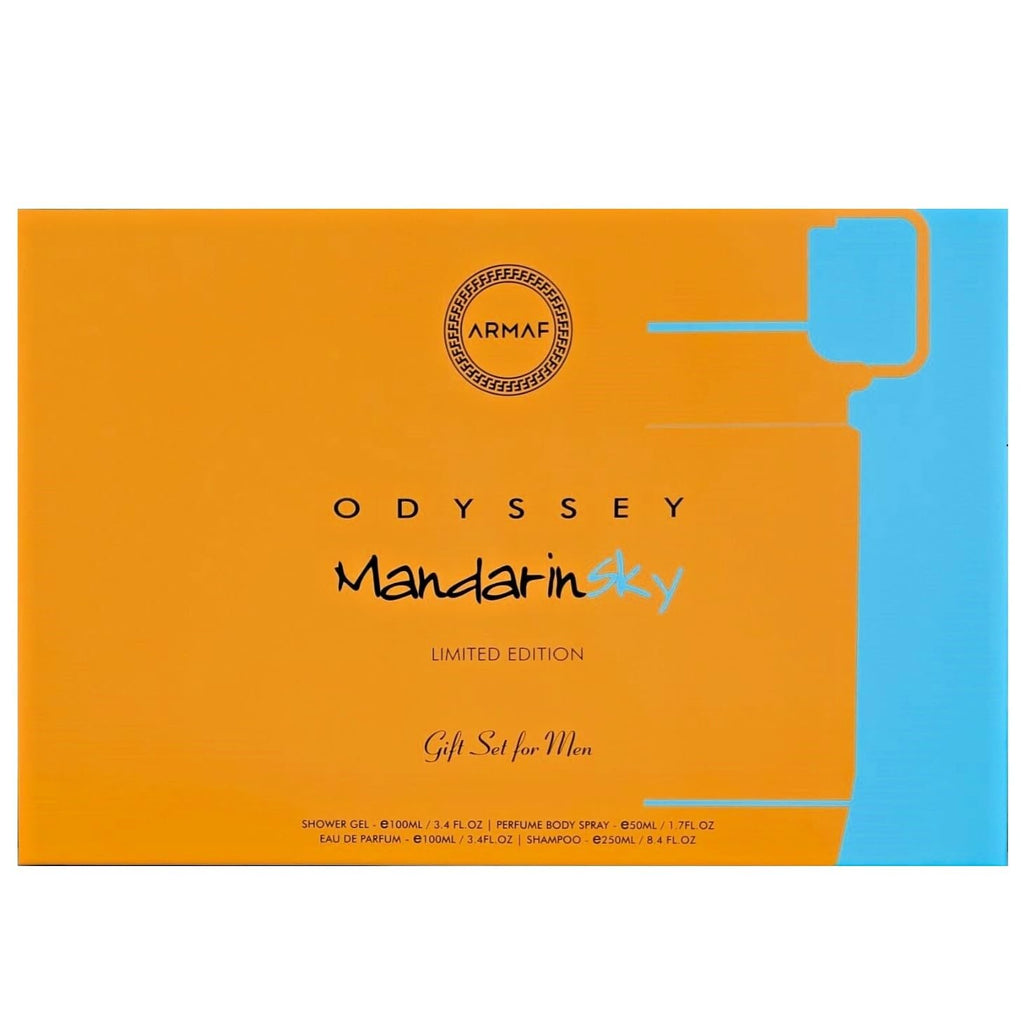 Armaf Odyssey Mandarinsky Limited Edition Eau De Parfum Spray 3.4 oz for Men Long-lasting Fragrance