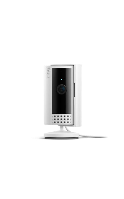 Ring Indoor Cam, Home or business security in 1080p HD video, White