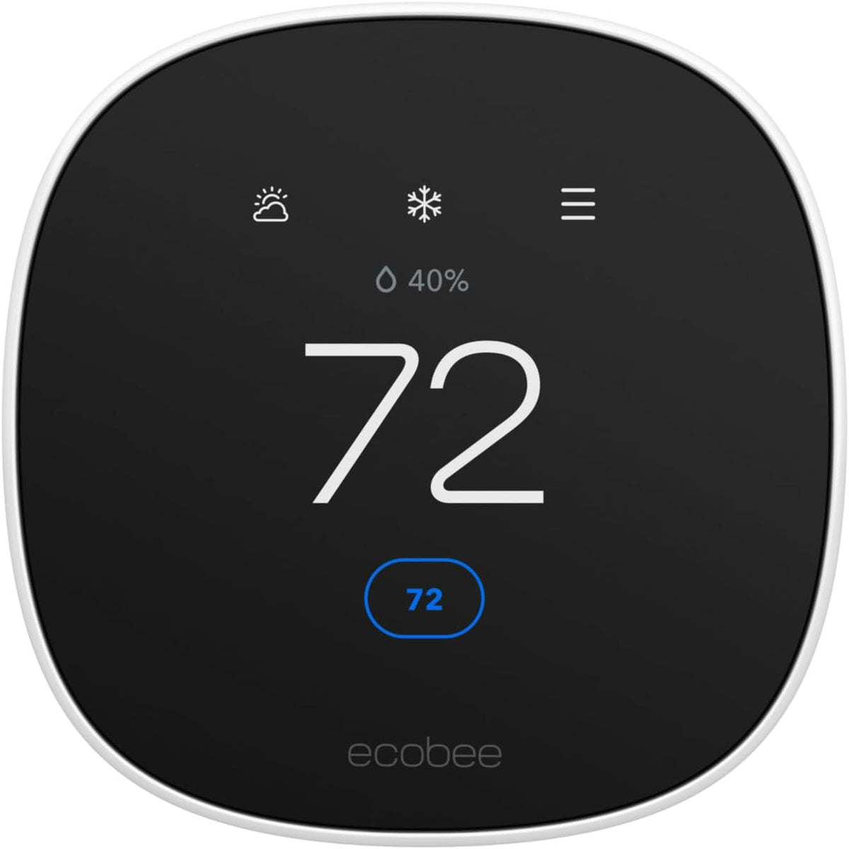 ecobee smart thermostat essential programmable wi-fi thermostat energy star certified