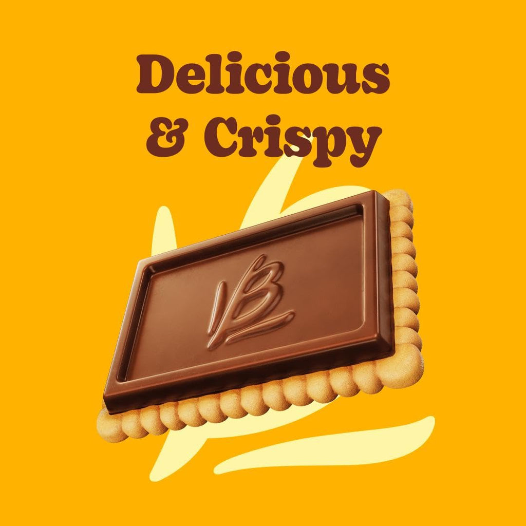 Bauducco Choco Biscuit Cookies - Individually Wrapped, 0.6 oz, 40 count, 25.3 oz total weight