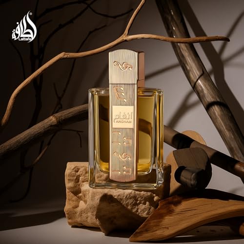Lattafa Angham unisex fragrance, long-lasting, citrus, lavender, musk, amber, vanilla, 3.40 Ounce / 100 ml Eau de Parfum