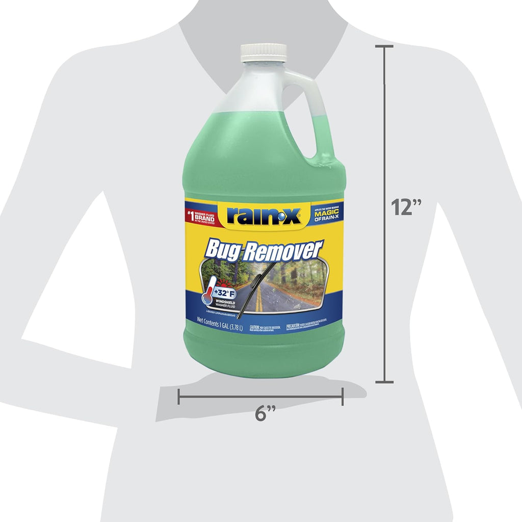Rain-X RX68806 Bug Remover WWF Headlight & Glass Restoration Cleaner 7oz