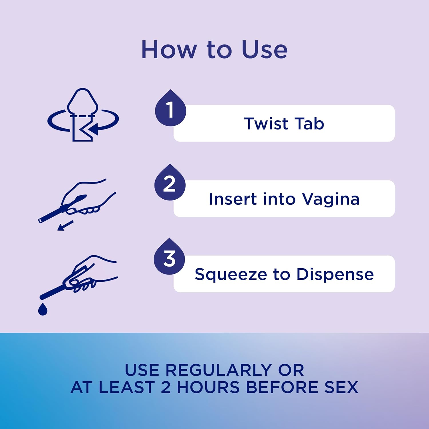 replens doctor-recommended estrogen-free vaginal moisturizer for vaginal dryness, 8 pre-filled applicators