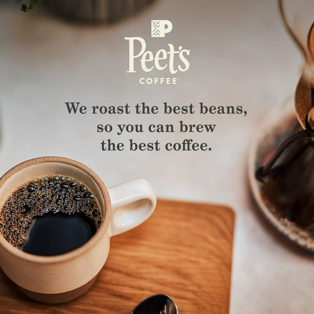 Peet's Coffee Major Dickason's Blend Dark Roast Keurig K-Cup Pods, 75 count, 100% Arabica, recyclable