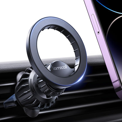 Lamicall for MagSafe Car Mount - [20 Super Magnets] Magnetic Car Phone Mount, Air Vent Phone Holder Car, Hands Free Cell Phone Holder Clip Car Accessories fit iPhone 17 16 15 14 13 Pro Plus Max