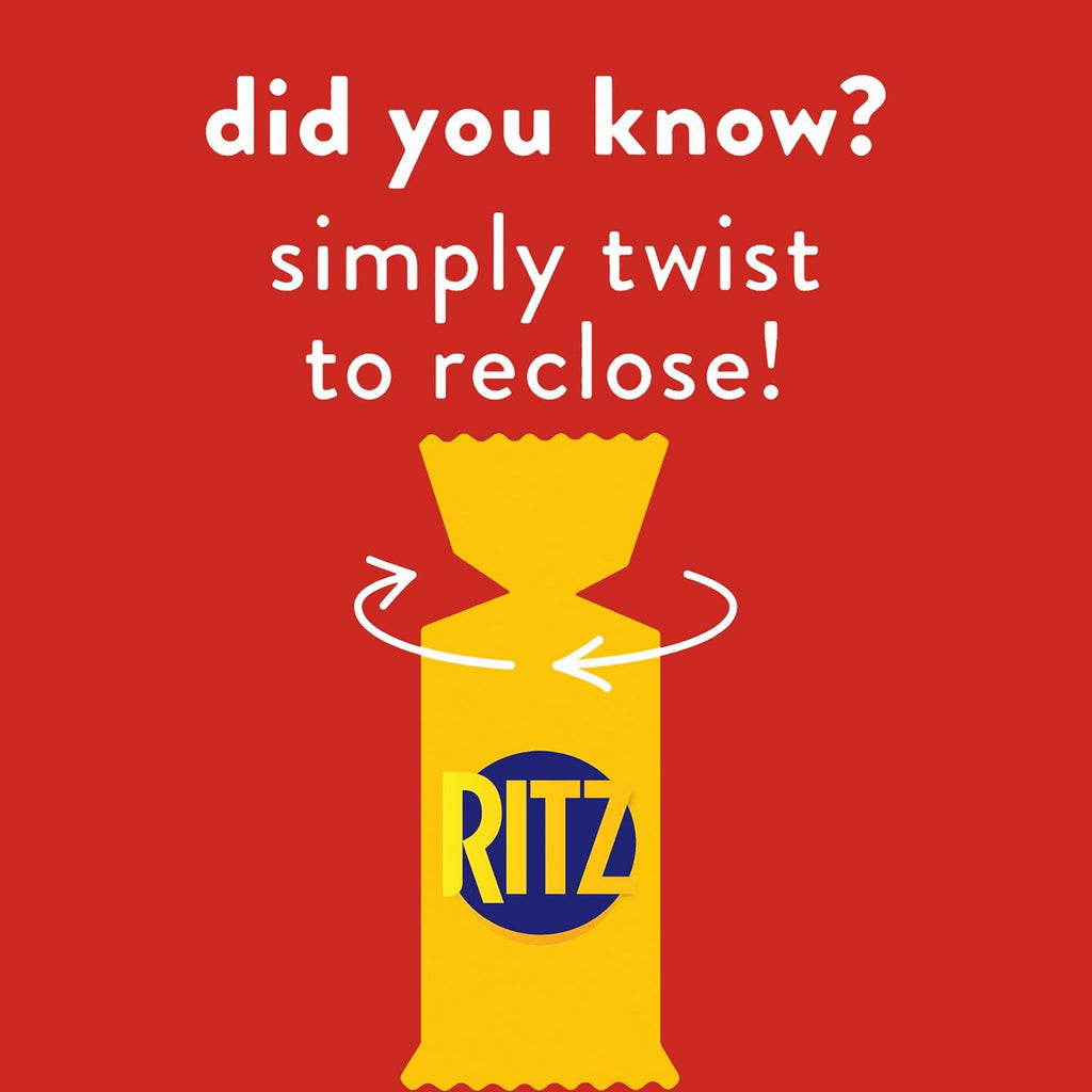 ritz fresh stacks original crackers party size travel snacks 23.7 oz 16 multi snack packs