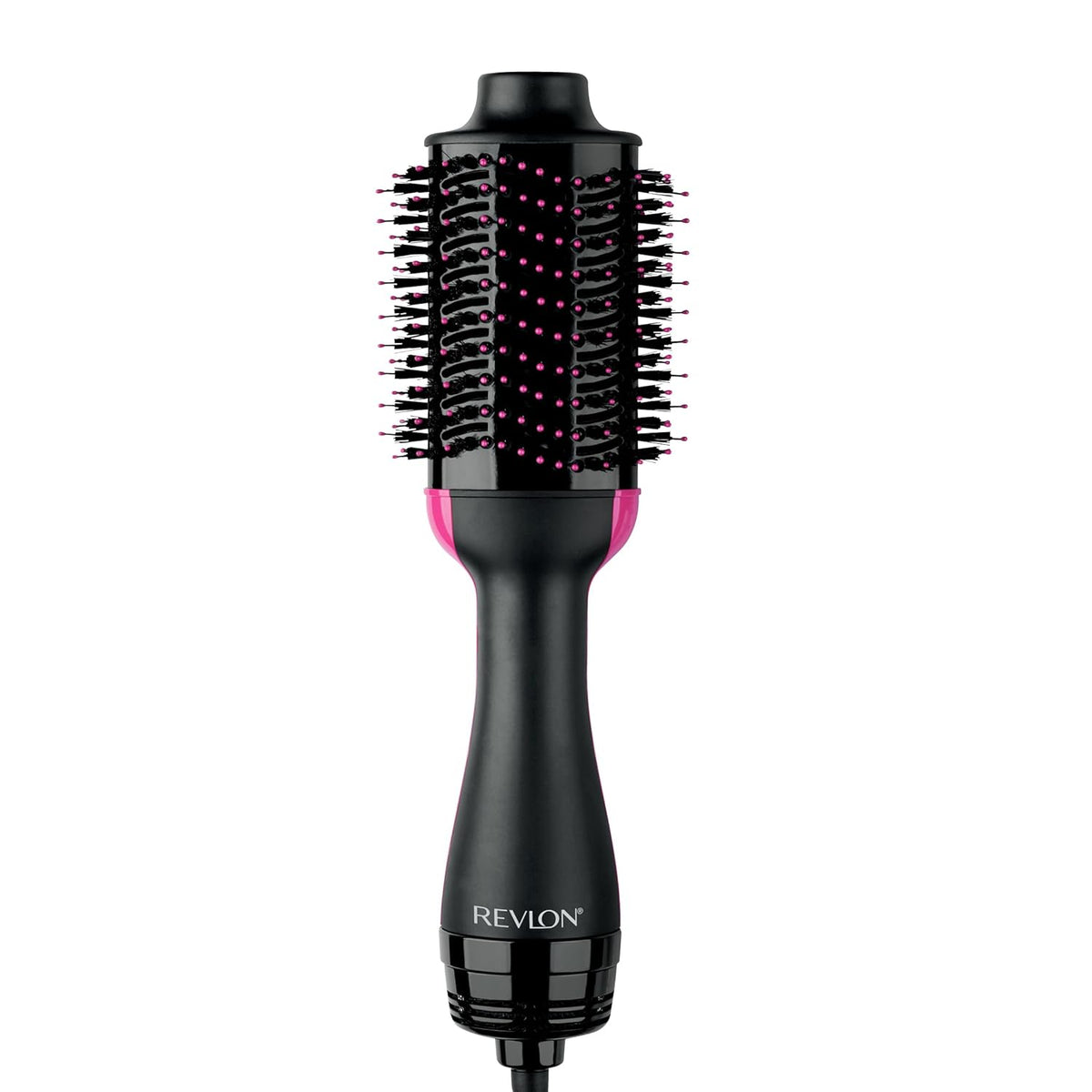 REVLON One-Step Volumizer Hair Dryer and Styler – Easy Salon-Style Blowouts – Less Frizz, More Shine, and Reduced Heat Damage, for All Hair Types and Lengths (Black)