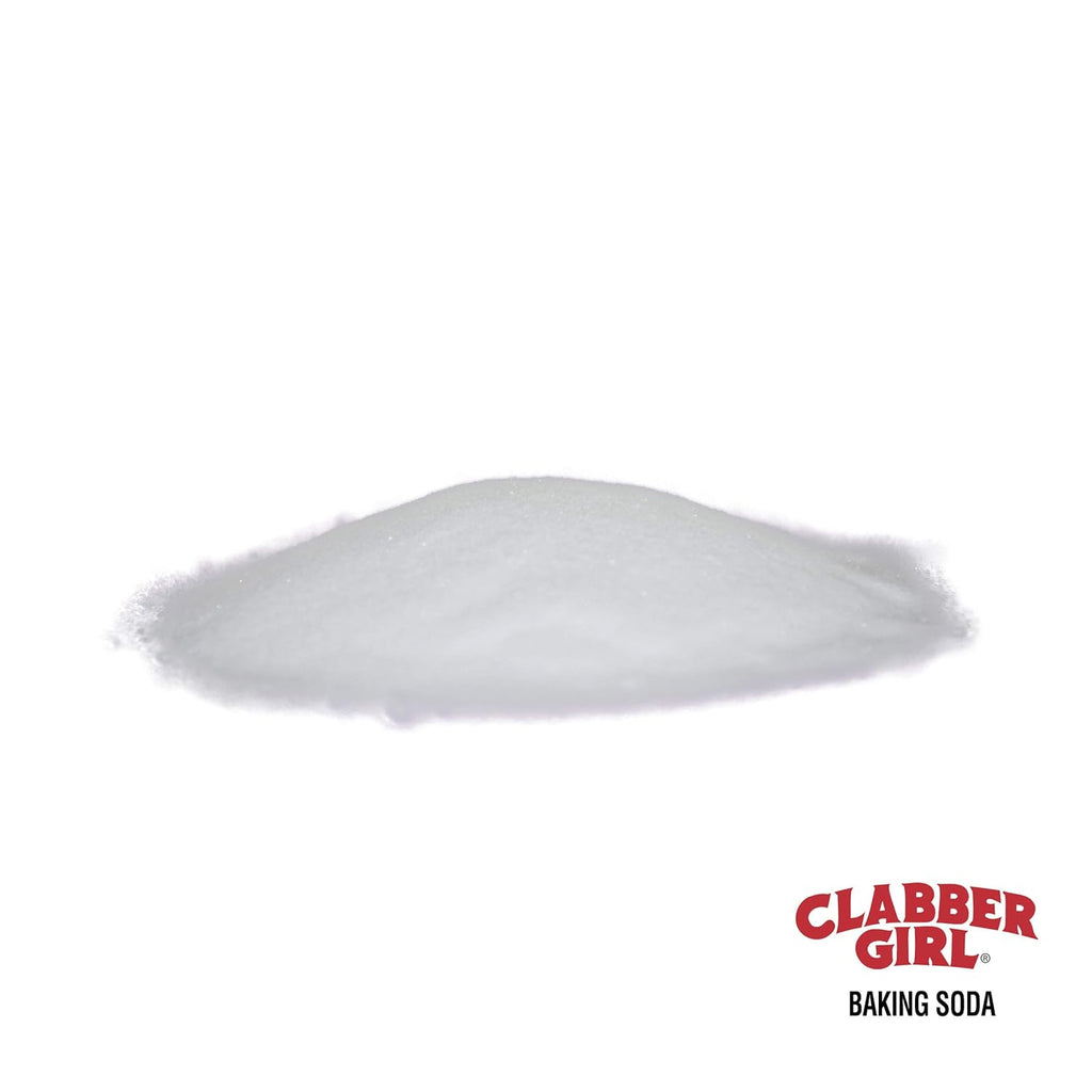 clabber girl baking soda, 12 oz, pure sodium bicarbonate, versatile, easy to use