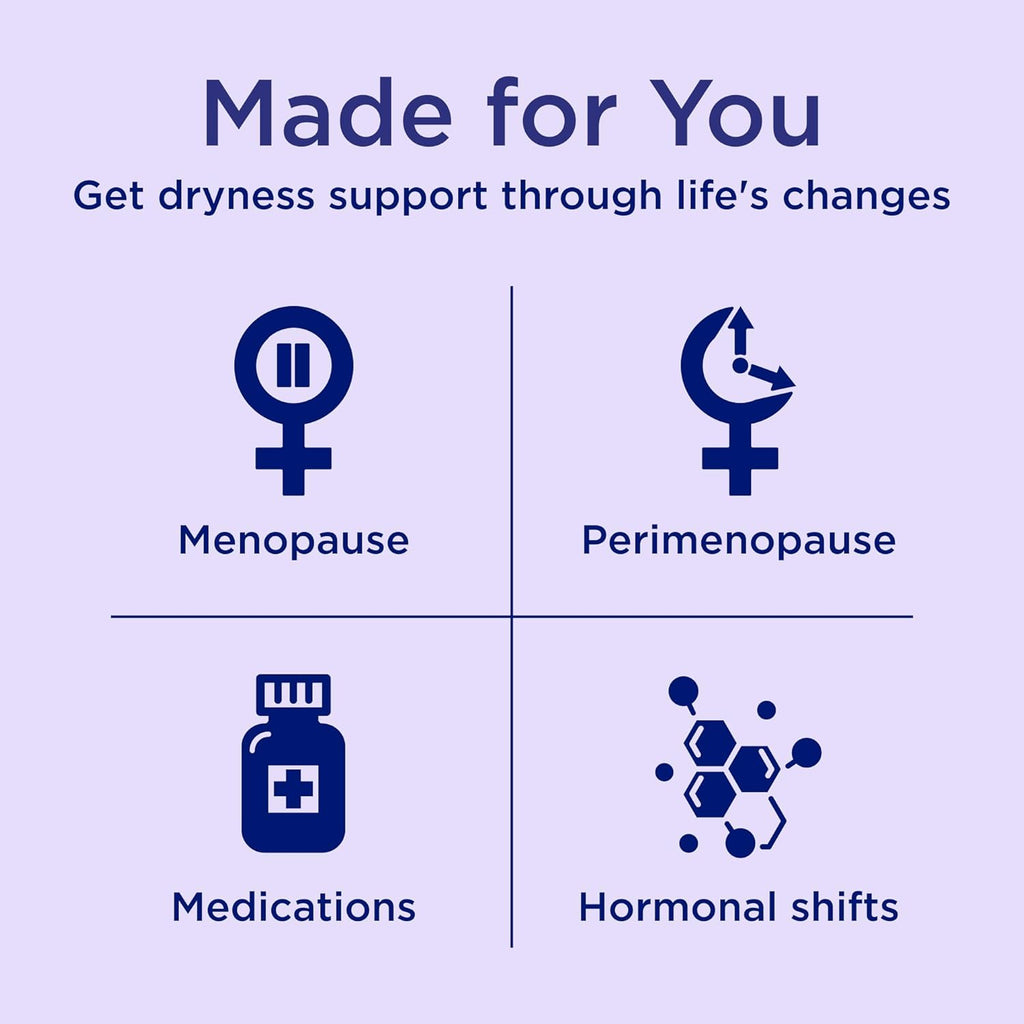 replens doctor-recommended estrogen-free vaginal moisturizer for vaginal dryness, 8 pre-filled applicators