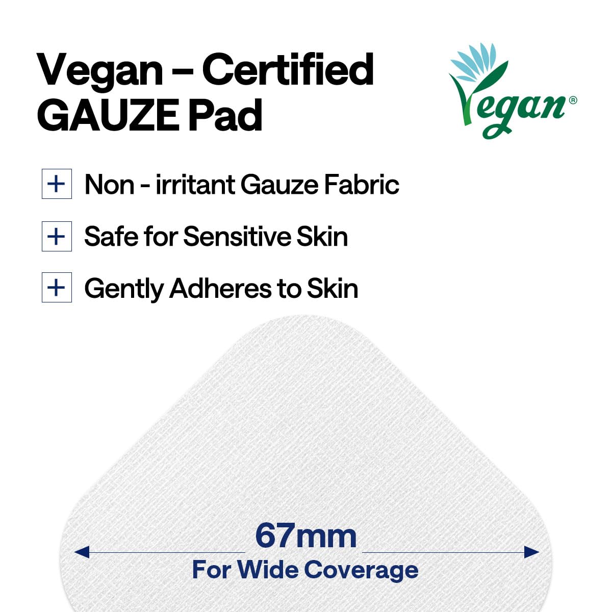 MEDIHEAL Madecassoside Toner Pads for Blemishes and Uneven Skin Tone - Vegan Gauze, 100 Pads