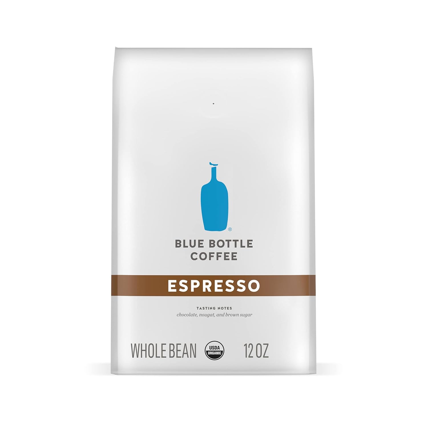 blue bottle organic dark roast whole bean espresso 12 ounce bag coffee