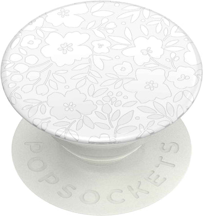 PopSockets Phone Grip with Expanding Kickstand, Adhesive Grip, Cute PopSockets - Blanc Fresh