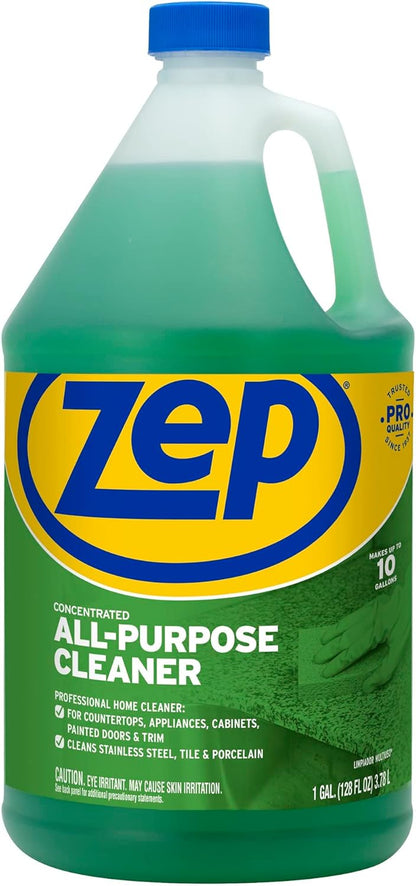 Zep All-Purpose Cleaner and Degreaser - 1 Gallon (1 Unit) ZU0567128 - Heavy Duty Industrial Cleaner for Business and Household Used in Kitchen, Countertops, Appliances, Walls and Floor Surfaces