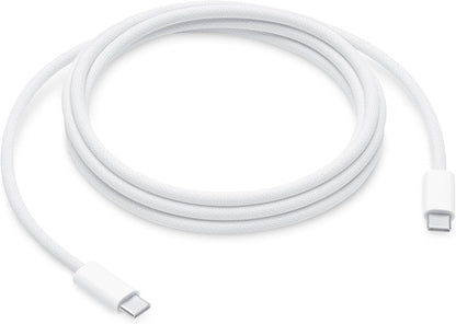 Apple 240W USB-C to USB-C woven charge cable, 2 meters for fast and convenient charging