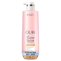 olay super serum body wash for extra dry skin 18.5 fl oz with 5+ ingredient serum complex