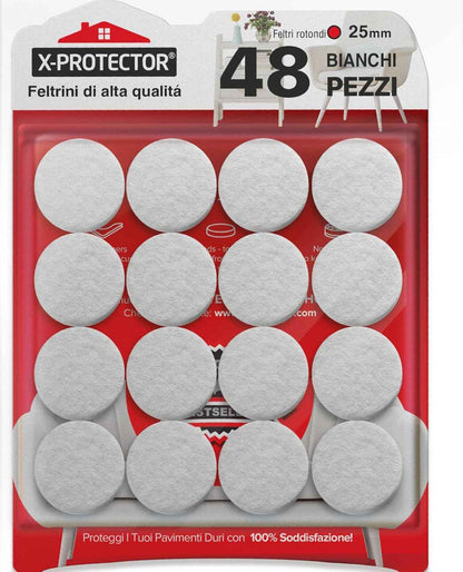 Felt Furniture Pads X-PROTECTOR 133 PCS Premium Furniture Pads - Felt Pads Furniture Feet Best Wood Floor Protectors - Protect Your Hardwood & Laminate Flooring! Brown and Beige
