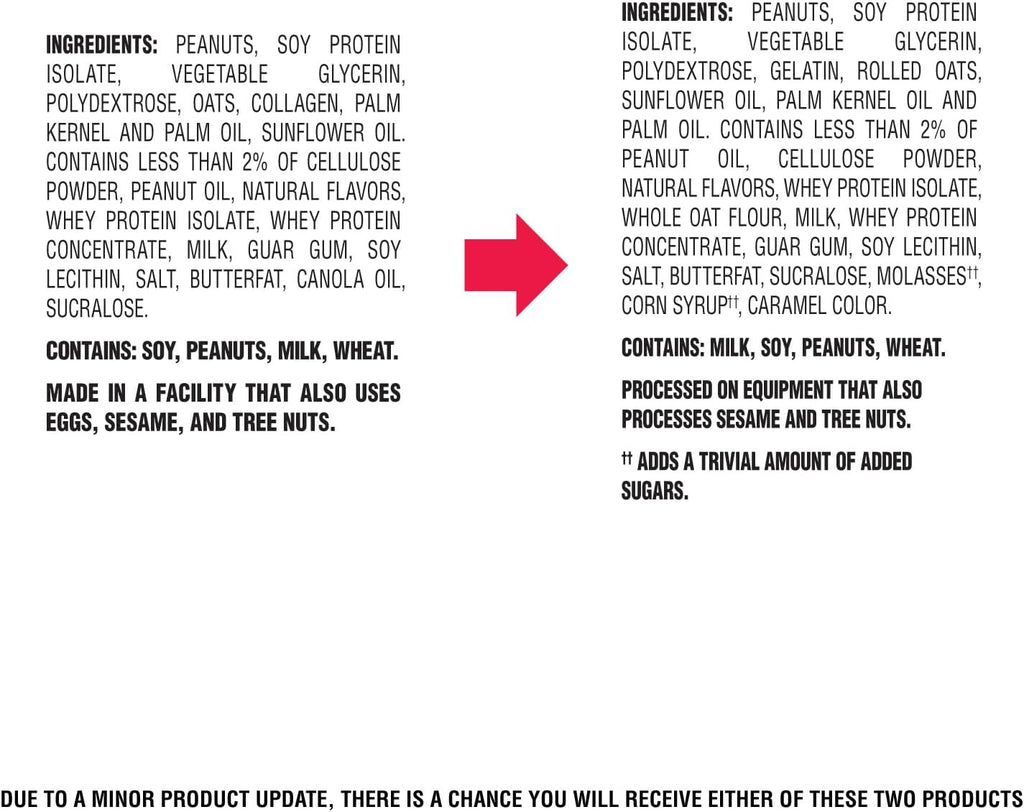 atkins peanut butter granola high protein bar, 16g protein, 1g sugar, 12 count
