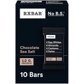 RXBAR Chocolate Sea Salt Protein Snack Bars, 18.3oz Box (10 Count), Gluten Free, 12g Protein