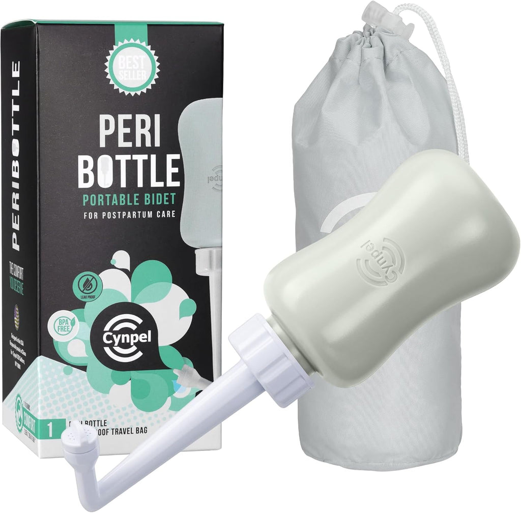 Peri Bottle - Portable Postpartum Bidet for Women and Men - Sensitive Perineal Care on-the-go