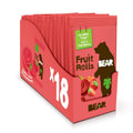 BEAR Real Fruit Snack Rolls - Gluten Free, Vegan, and Non-GMO, 0.7 Ounce, 36 Rolls, Strawberry, Healthy Snacks for Kids and Adults