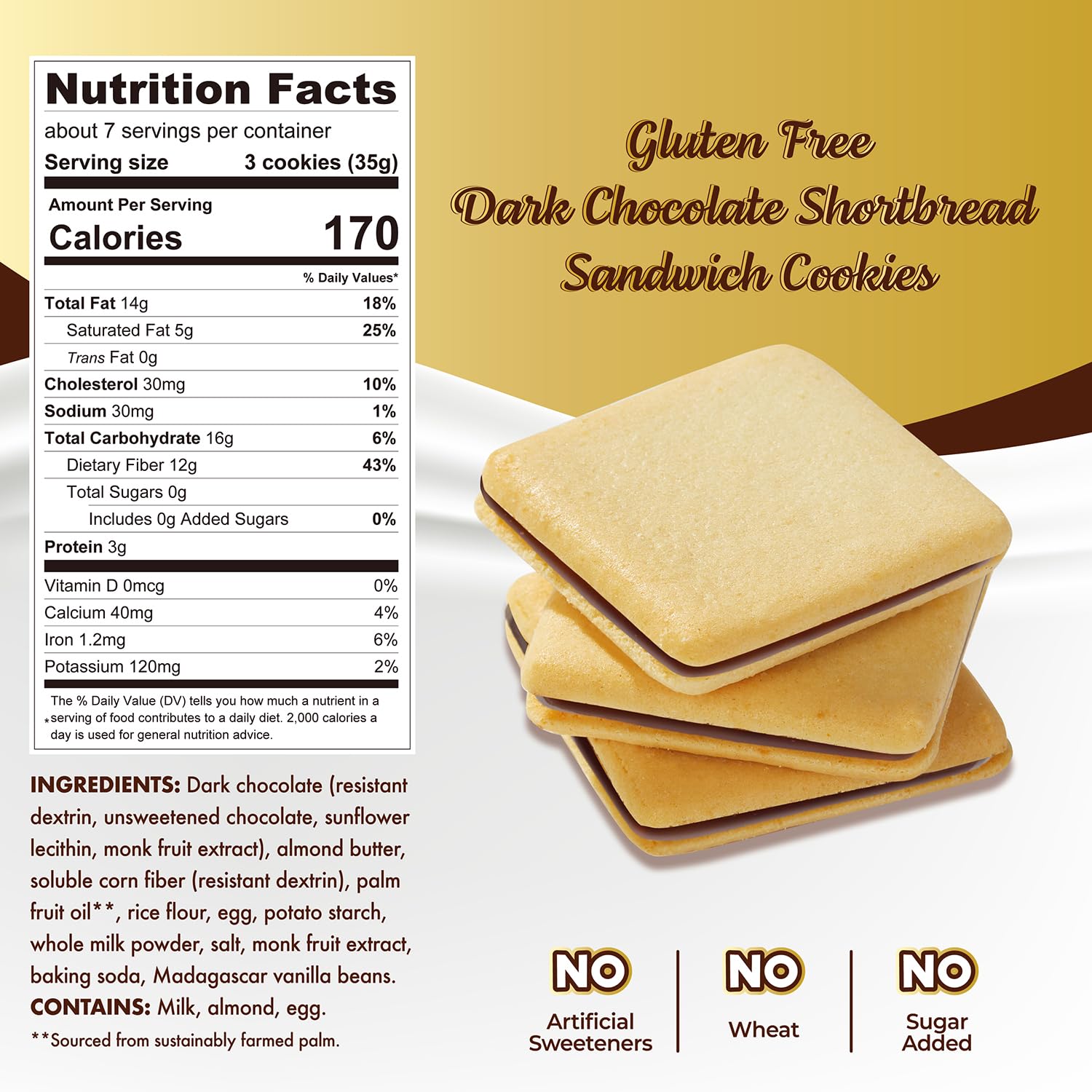 choczero dark chocolate jolies gluten free sugar free keto cookies box 20 count 8 ounce