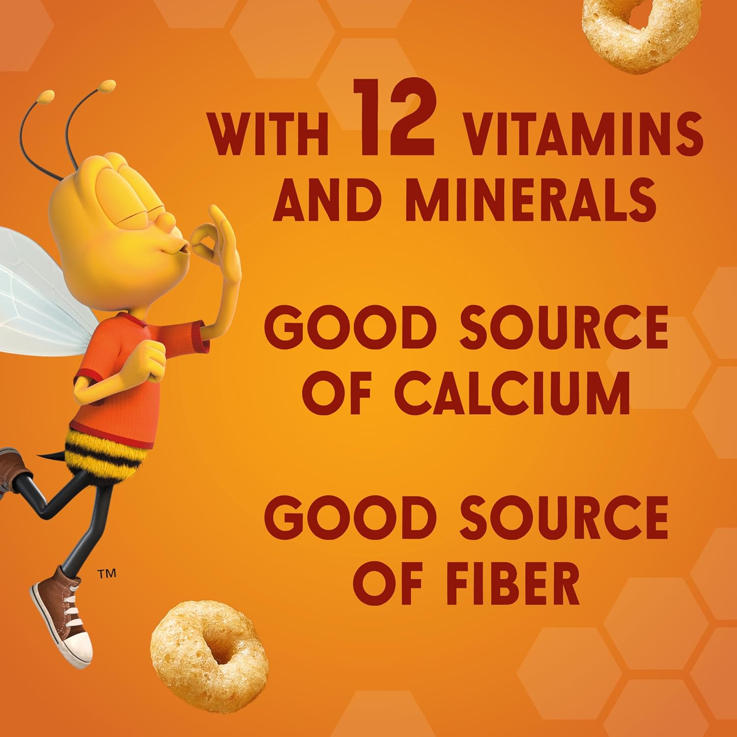 Honey Nut Cheerios heart healthy gluten free cereal, giant size, 27.2 oz, limited edition heart shapes and affirmations
