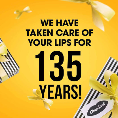 ChapStick Classic Original Lip Balm – Moisturizing Lip Care for Dry, Cracked Lips, 0.15 Oz Ea