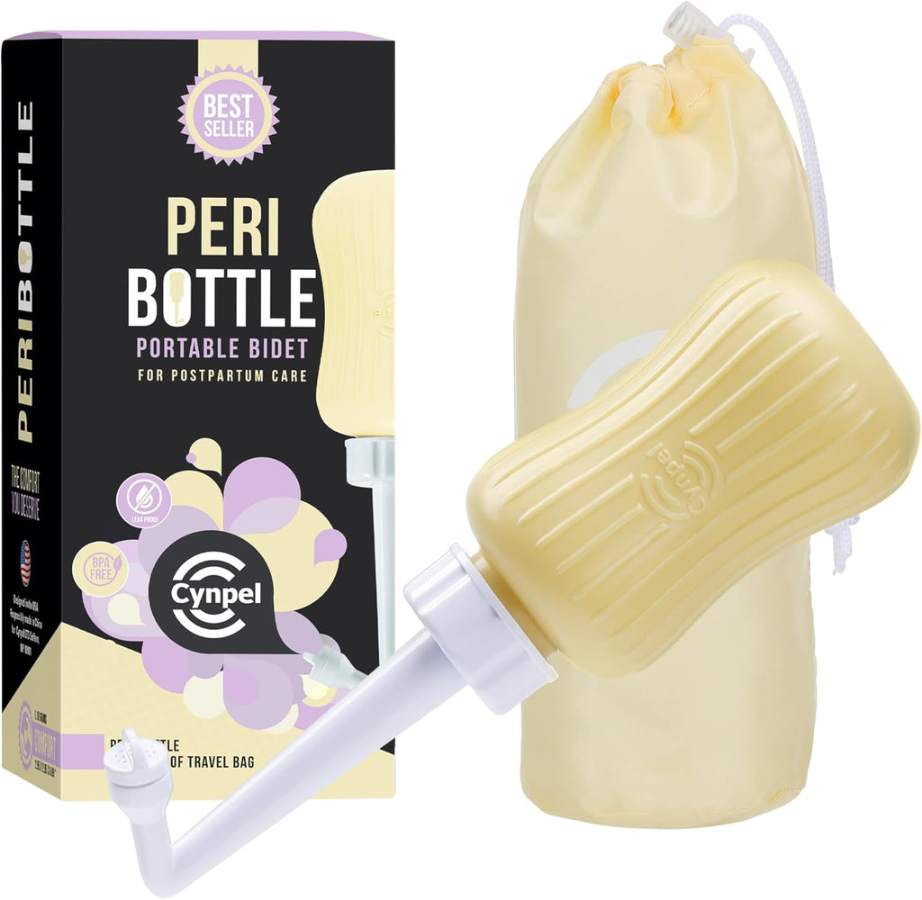 Peri Bottle - Portable Postpartum Bidet for Women and Men - Sensitive Perineal Care on-the-go