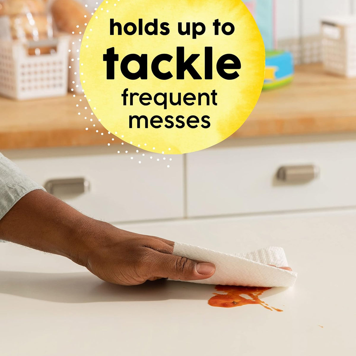Bounty Essentials Select-A-Size Paper Towels, White, 2 Triple Rolls = 6 Regular Rolls - Rayz Mart