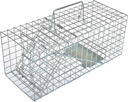 Live Squirrel Trap Heavy Duty Humane Animal Cage Trap (No Assembly Required)