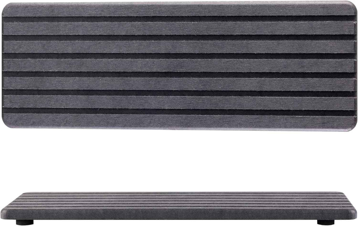 2 PCS Water Absorbent diatomite Coasters, 8.3" x 4" Water Absorbing Stone Tray for Sink, Stone Drying mat for Kitchen Counter, Stone soap Tray Used for Hand Soaps & toiletries & Plants