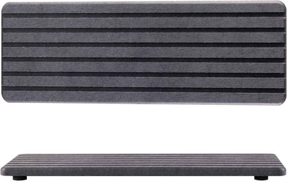 2 PCS Water Absorbent diatomite Coasters, 8.3" x 4" Water Absorbing Stone Tray for Sink, Stone Drying mat for Kitchen Counter, Stone soap Tray Used for Hand Soaps & toiletries & Plants