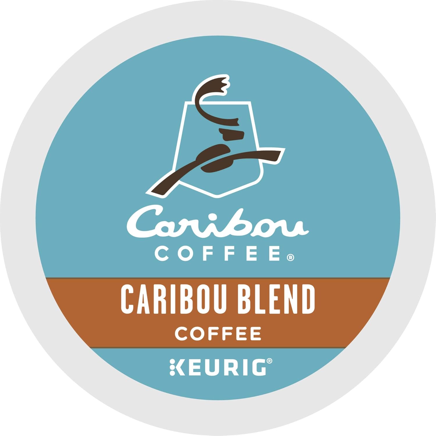 Caribou Coffee Caribou Blend Keurig Single-Serve K-Cup Pod, Medium Roast, 72 Count